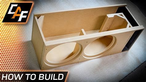 make your own subwoofer enclosure